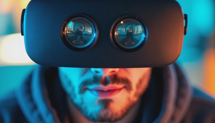 Visual context for location based vr experiences