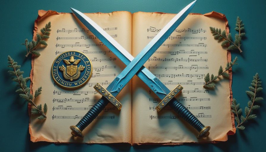Visual context for college of swords bard